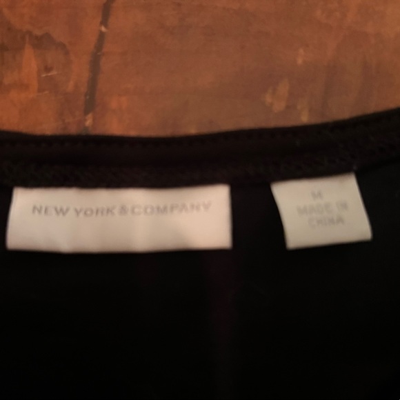 New York & Company Size M Little Black Dress - Picture 4 of 9